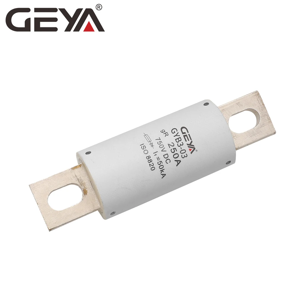 Geya Gyb3-03 250A AC DC 1000V 175-500A EV Cylindrical Fuse Energy Vehicle Protection Fuse Car Fuse PV