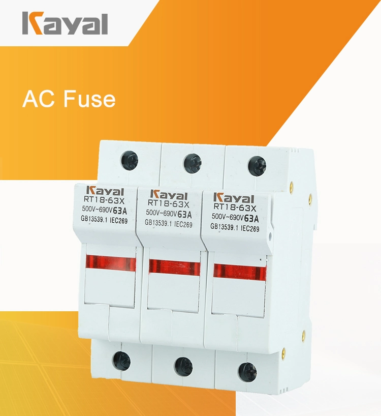 Free Sample PV Solar AC 1000V Fuse with Fuse Holder Box