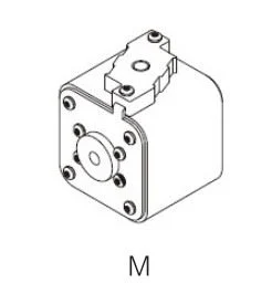 80A 125A 250A 300A 550A 600A 700A 800A 900A 1000A 1250A High Speed Square Body Bolted AC/DC Fuse