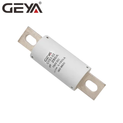 Geya Gyb3-03 250A AC DC 1000V 175-500A EV 円筒ヒューズエネルギー車両保護オートヒューズ PV ヒューズ