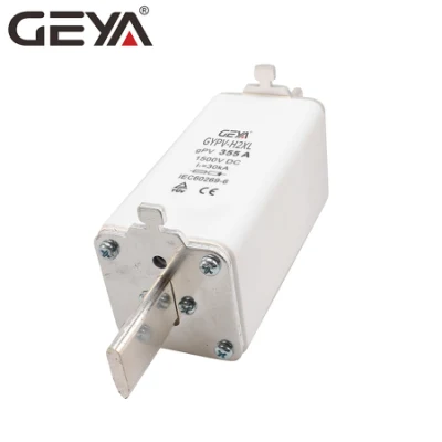 Geya Gypv-H2XL 355A 低電圧電子セラミックヒューズホルダー 1500V 80-400A 熱角形ヒューズホルダー太陽光発電配電ボックス用