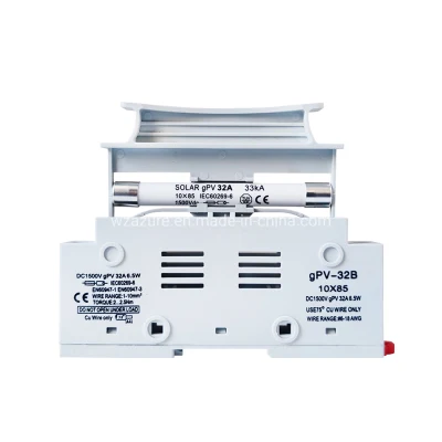 太陽光発電ソーラーヒューズ 15A 〜 32A 1500V 10*85 ミリメートル太陽光発電システム用